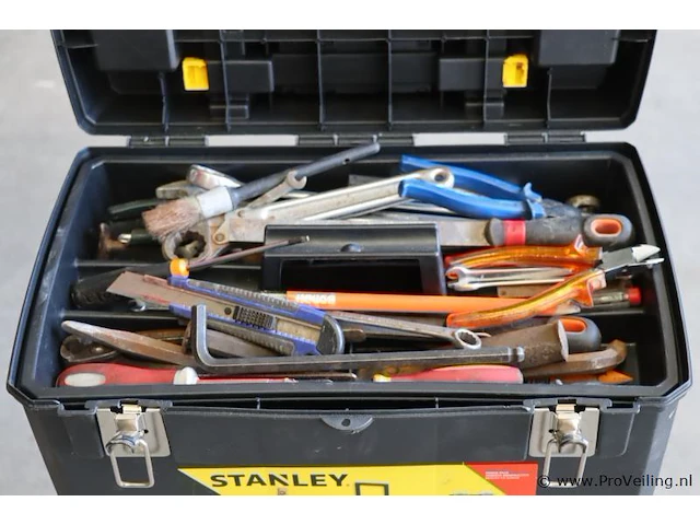 Stanley gereedschapstrolley incl. handgereedschap - afbeelding 4 van  8
