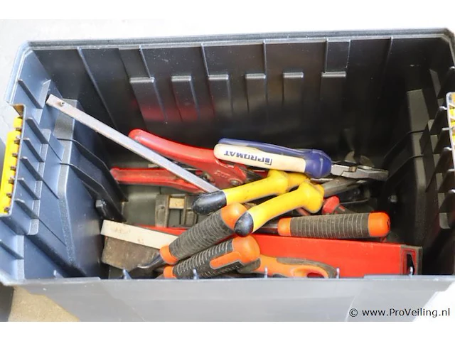 Stanley gereedschapstrolley incl. handgereedschap - afbeelding 6 van  8