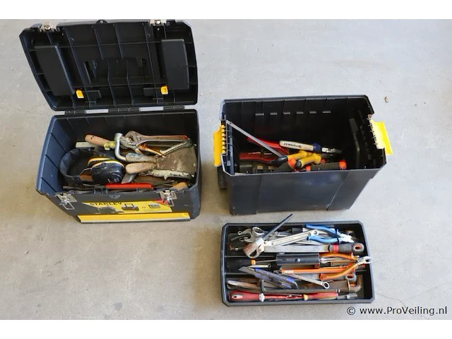 Stanley gereedschapstrolley incl. handgereedschap - afbeelding 7 van  8