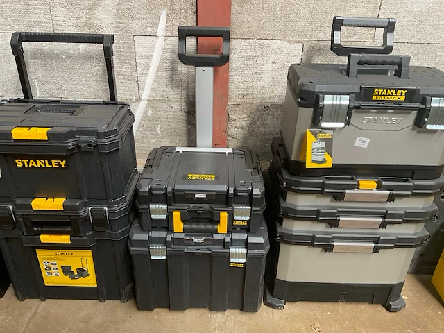 Stanley & kristenberg gereedschapskoffer (4x) - afbeelding 8 van  10