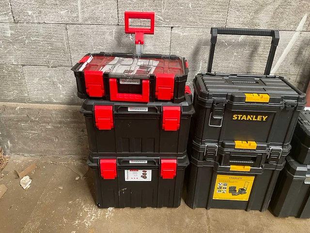 Stanley & kristenberg gereedschapskoffer (4x) - afbeelding 10 van  10
