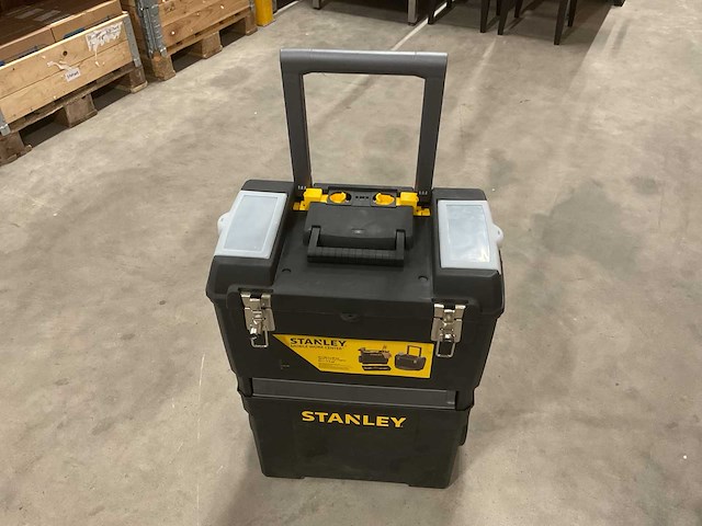 Stanley mobile work center (18603+13010) gereedschapstrolley set - afbeelding 7 van  11
