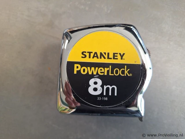 Stanley powerlock 8 m - afbeelding 1 van  2