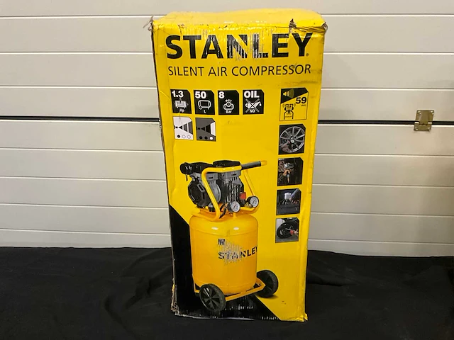 Stanley silent air compressor hogedrukcompressor - afbeelding 6 van  8