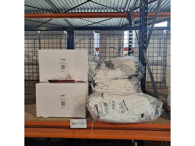 Stanleymessen en schildershandschoenen, anza / zharp, wit - afbeelding 1 van  4