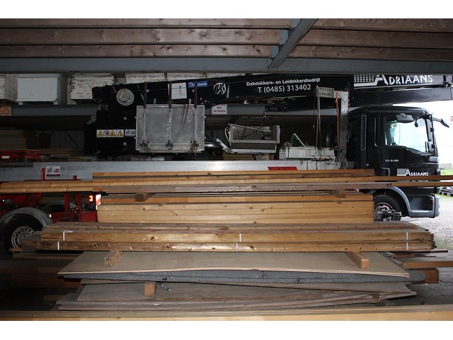 Stapel vuren balkhout w.o. 25 stuks 155x57x3000mm. - afbeelding 1 van  4