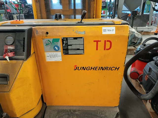 Stapelaar, jungheinrich, ejc za125, 1991 - afbeelding 9 van  12
