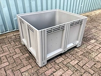 Stapelbak 120 x 100 x 76,5 cm. incl sleden - afbeelding 1 van  9