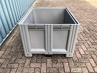 Stapelbak 120 x 100 x 76,5 cm. incl sleden - afbeelding 2 van  9
