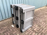 Stapelbak 120 x 100 x 76,5 cm. incl sleden - afbeelding 5 van  9
