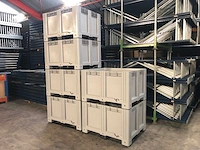 Stapelbak 120 x 100 x 76,5 cm. incl sleden - afbeelding 8 van  9