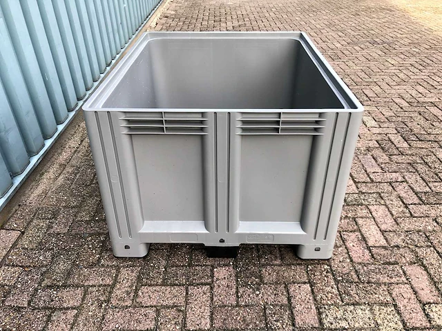Stapelbak 120 x 100 x 76,5 cm. incl sleden - afbeelding 2 van  9