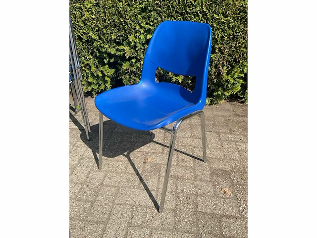 Stapelbare kantinestoel (10x) - afbeelding 2 van  5