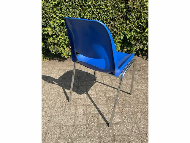 Stapelbare kantinestoel (10x) - afbeelding 4 van  5