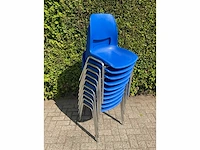 Stapelbare kantinestoel (10x) - afbeelding 5 van  5