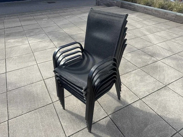 Stapelbare terrasstoel (12x) - afbeelding 1 van  7