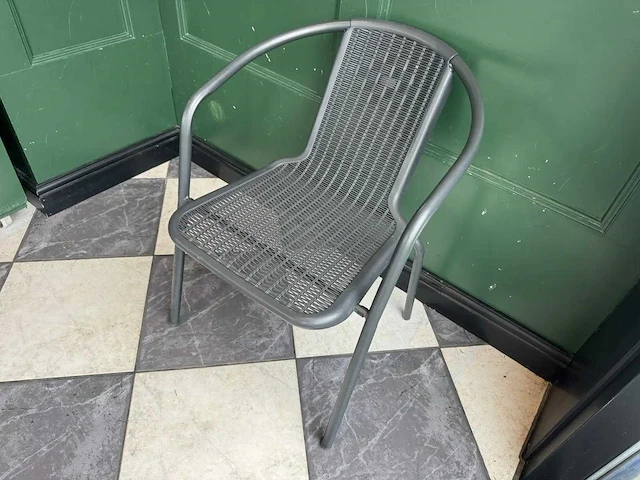 Stapelbare terrasstoel (8x) - afbeelding 1 van  6