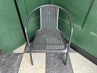 Stapelbare terrasstoel (8x) - afbeelding 3 van  6