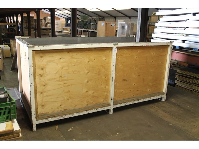 Stapelbare transportbok. afmeting 253 x 117 x 115cm. - afbeelding 1 van  1