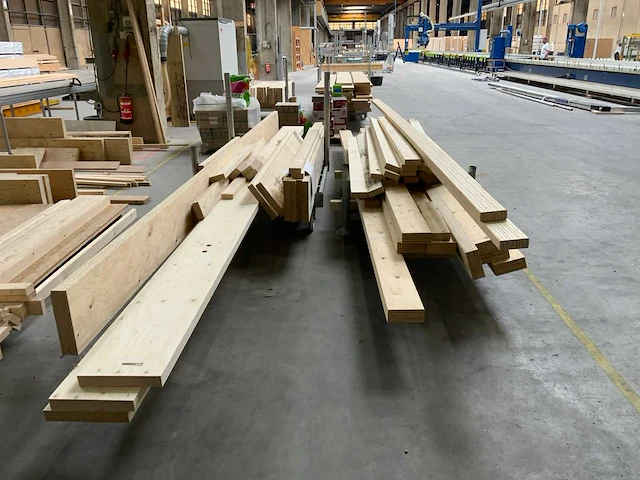Stapeljuk/stapelrack met inhoud hout (6x) - afbeelding 4 van  7