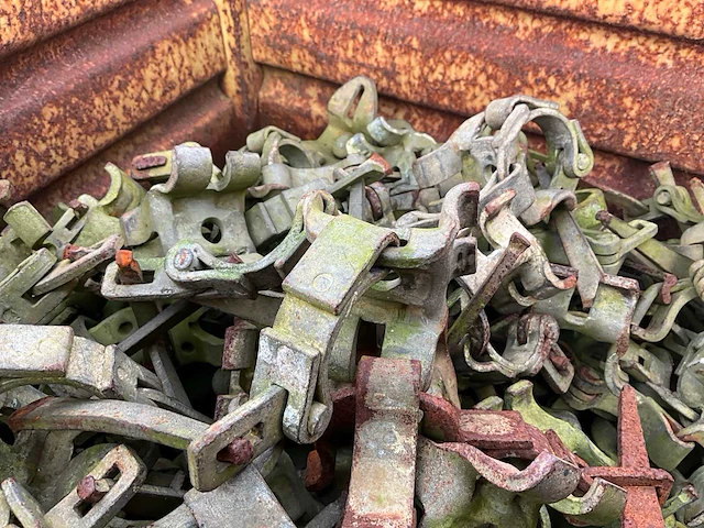 Stapelkrat met kruiskoppeling vaste spie - steigers ( ca. 40 stuks) - afbeelding 5 van  5