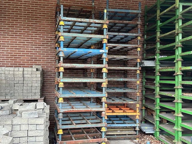 Stapelrack / stapelbok 140x103x35 cm (6x) - afbeelding 2 van  4