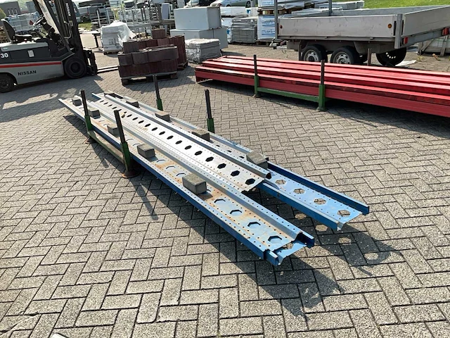 Stapelrek met entresolvloer liggers (5x) - afbeelding 4 van  7