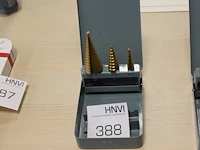 Stappenboorset amw 2-4mm - afbeelding 1 van  2