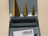 Stappenboorset amw 2-4mm - afbeelding 2 van  2