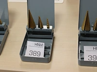 Stappenboorset amw 2-4mm - afbeelding 1 van  2