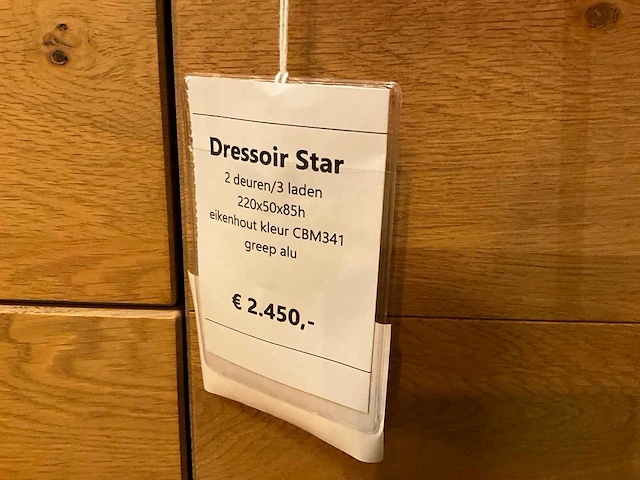 Star eiken dressoir - afbeelding 8 van  8