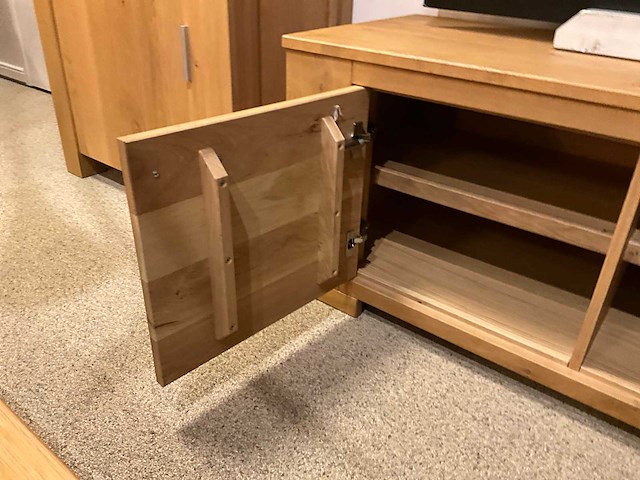 Star eiken tv meubel - afbeelding 3 van  6