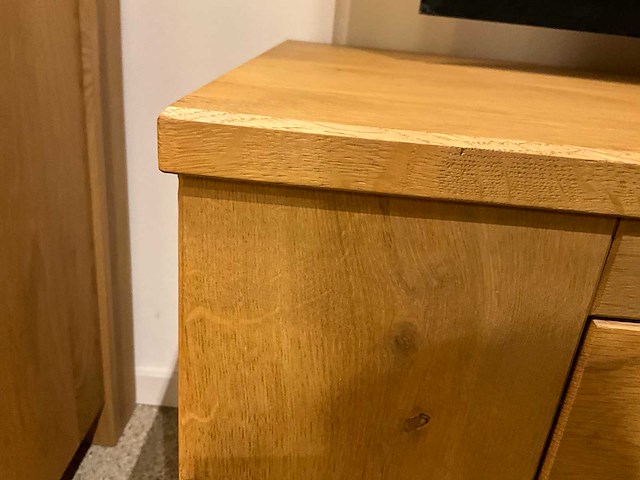 Star eiken tv meubel - afbeelding 5 van  6