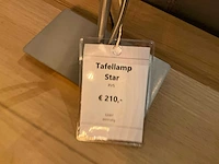 Star rvs tafellamp - afbeelding 6 van  6