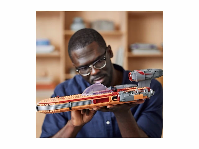 Star wars 75341 luke skywalker's landspeeder, model ruimteschip - afbeelding 2 van  5