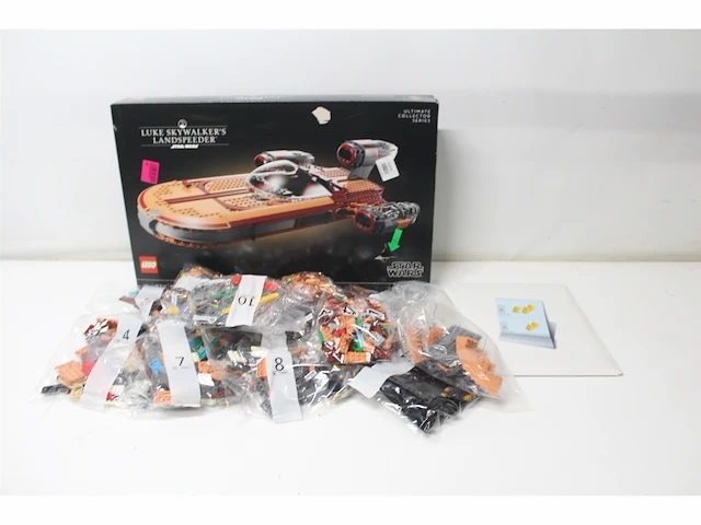 Star wars 75341 luke skywalker's landspeeder model ruimteschip - afbeelding 4 van  5