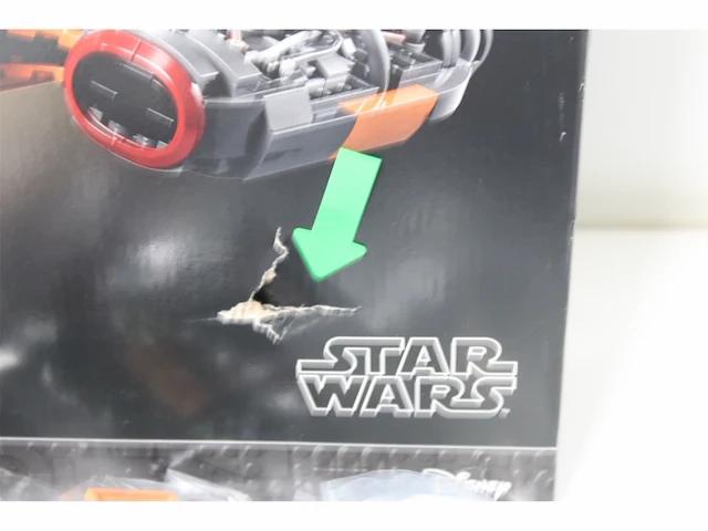 Star wars 75341 luke skywalker's landspeeder model ruimteschip - afbeelding 5 van  5