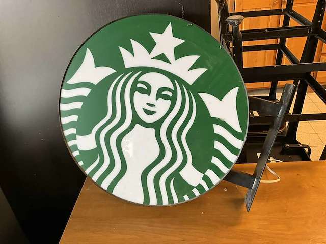 Starbucks gevel verlichting - afbeelding 2 van  3