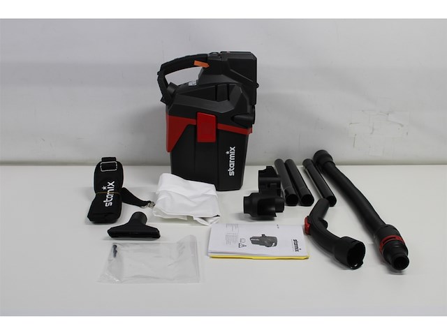 Starmix accu stofzuiger smart l 18v zonder accu & lader zwart - afbeelding 5 van  6