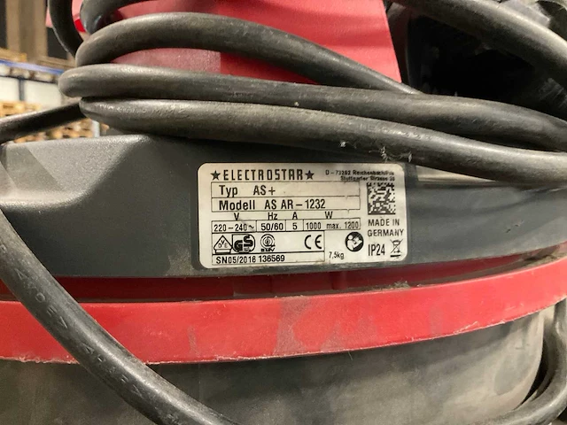 Starmix as ar 1232 industriële stofzuiger - afbeelding 2 van  2