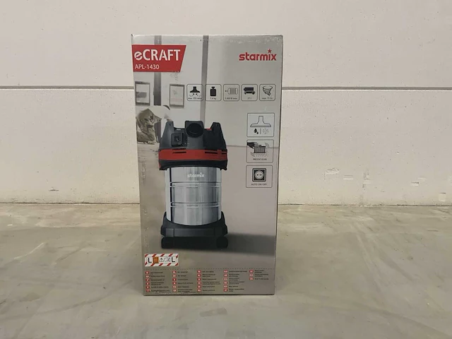 Starmix ecraft apl-1430 stof-/waterzuiger - afbeelding 3 van  6