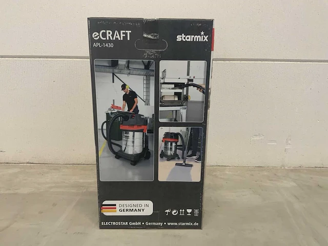 Starmix ecraft apl-1430 stof-/waterzuiger - afbeelding 4 van  6