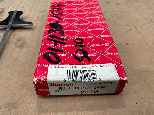 Starrett depth gage - afbeelding 3 van  3