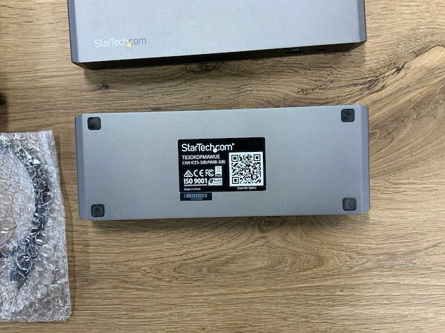 Startech - thunderbolt 3 dual-4k laptop docking station mac en windows tb3 dock voor macbook pro (2x) - afbeelding 2 van  4