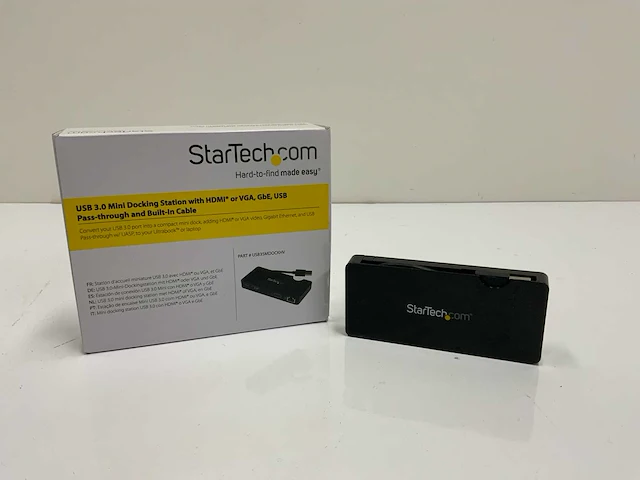 Startech dockingstation (2x) - afbeelding 1 van  5