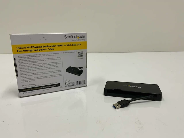 Startech dockingstation (2x) - afbeelding 2 van  5