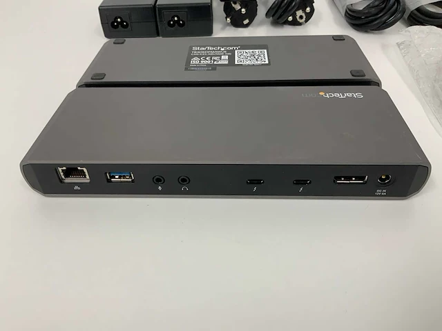 Startech thunderbolt 3 dual-4k laptop docking station mac en windows tb3 dock voor macbook pro (2x) - afbeelding 2 van  4