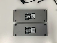 Startech thunderbolt 3 dual-4k laptop docking station mac en windows tb3 dock voor macbook pro (2x) - afbeelding 3 van  5