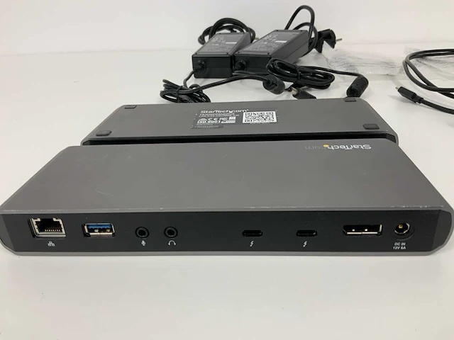 Startech thunderbolt 3 dual-4k laptop docking station mac en windows tb3 dock voor macbook pro (2x) - afbeelding 4 van  5