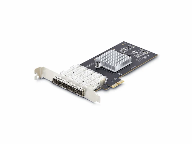 Startech.com 4poorts gbe sfp netwerkkaart pcie 2.0 x2 intel i350am4 4x 1gbe 1000base - afbeelding 1 van  3